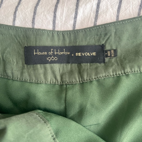 House of Harlow 1960 Olive Green Trousers - Picture 4 of 5